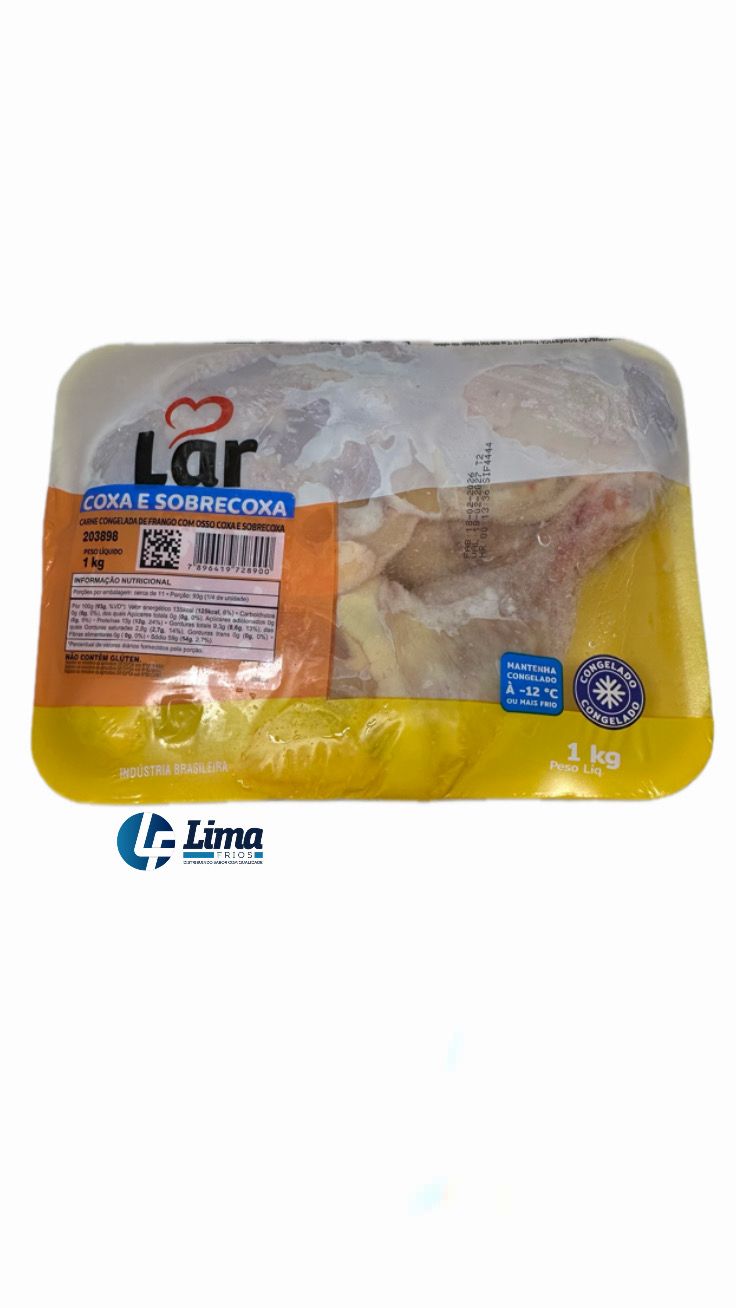 COXA C/SOBRECOXA BDJ LAR 1KG CX/12KG