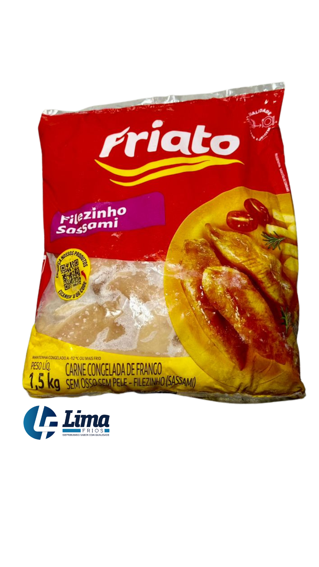 FILEZINHO PEITO SASSAMI FRIATO CX/19,5KG