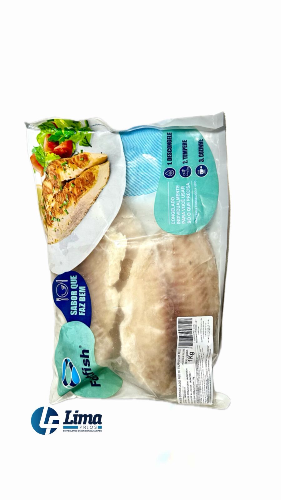 FILE TILAPIA FORTFISH 120/160 1K CX/15KG