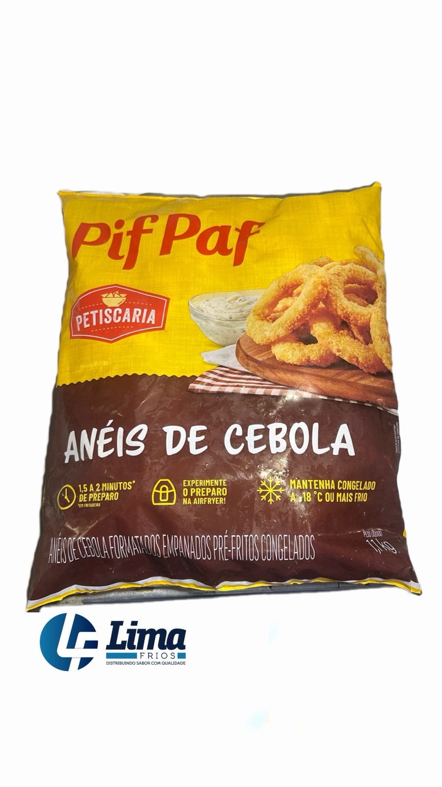 ANEIS CEBOLA PIF PAF 1,1KG CX/10