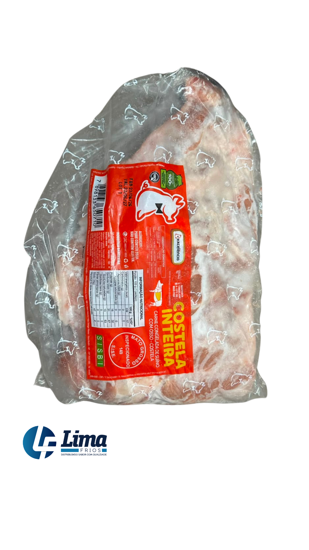 COSTELA SUINA INT EXCELENCIA CX +/- 20KG