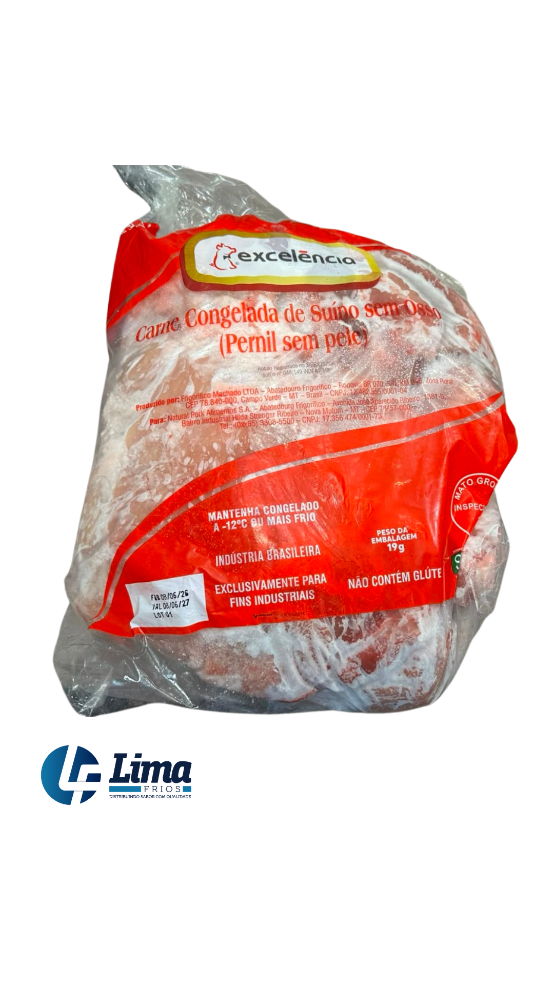 PERNIL SUINO S/OSSO EXCELENCIA CX+/-20KG