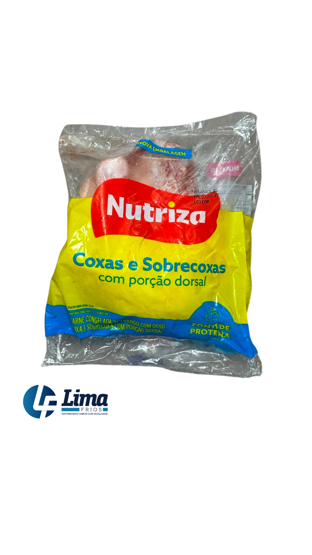 COXA C/SOBRECOXA DORSAL NUTRIZA CX/20KG