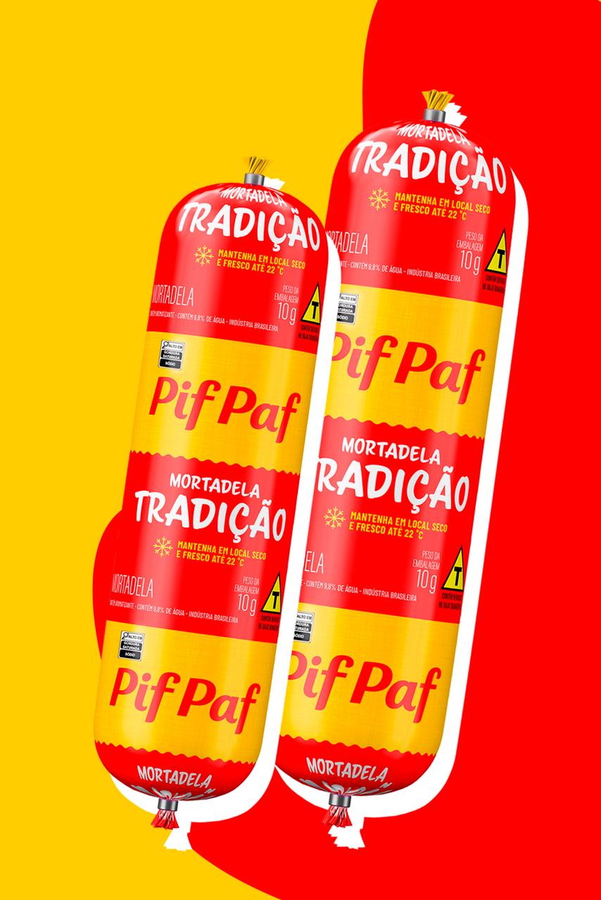 MORTADELA PIF PAF MOSAICO